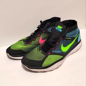 Nike Free Train Instinct Black Electric Green Size 14